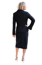Load image into Gallery viewer, Split Skirt Suit
