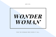 Load image into Gallery viewer, Wonder Woman Gift Card

