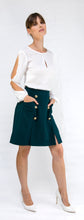 Load image into Gallery viewer, Emerald Battalion Skirt
