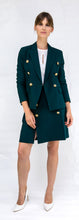 Load image into Gallery viewer, The Emerald Battalion Skirt Suit
