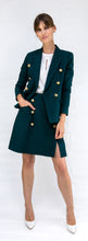 Load image into Gallery viewer, The Emerald Battalion Skirt Suit
