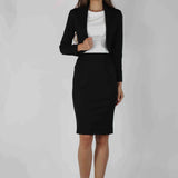 Above and Beyond Skirt Suit