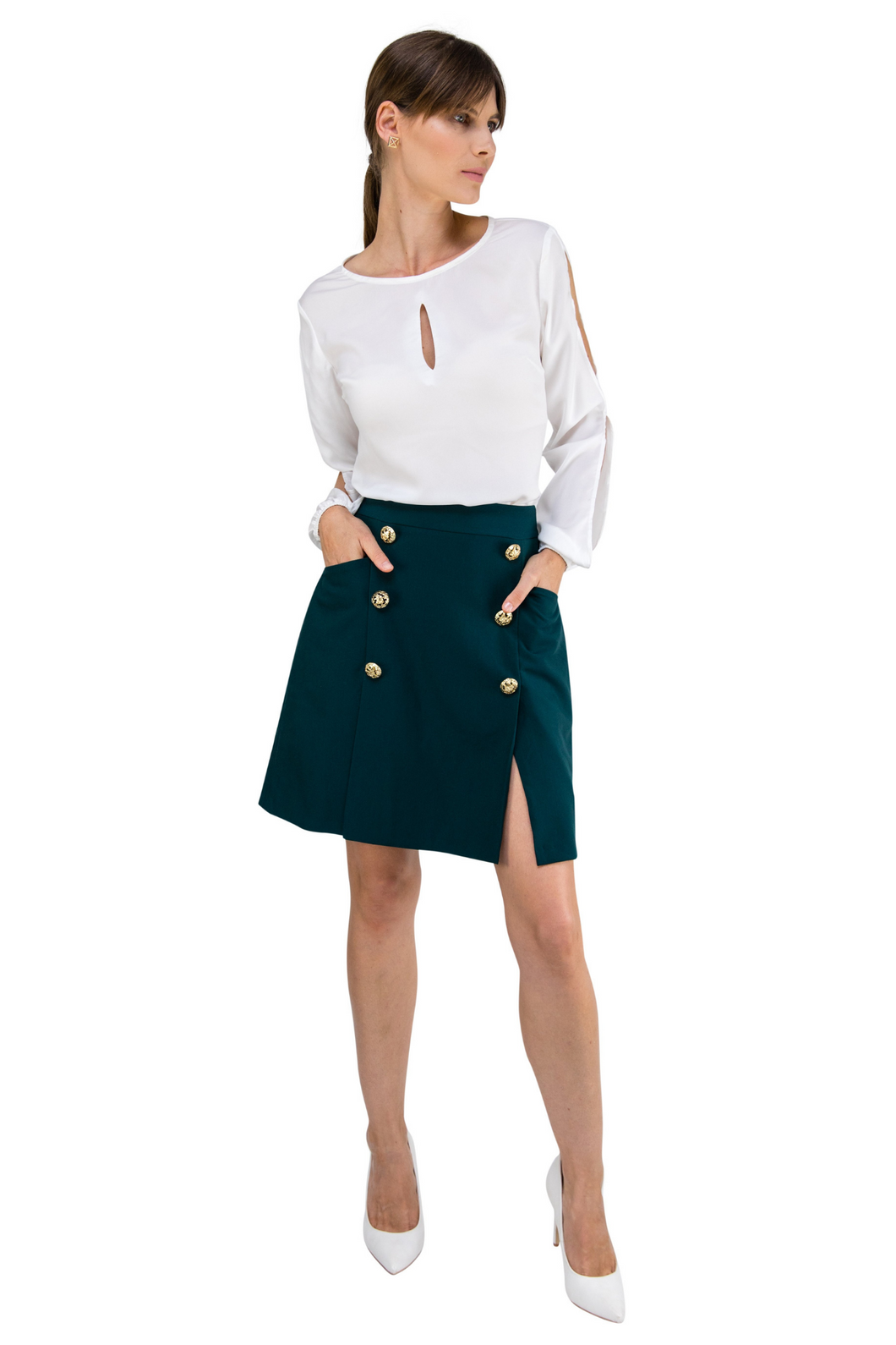Emerald Battalion Skirt