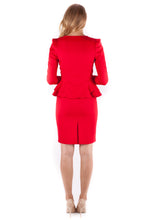Load image into Gallery viewer, Queen of Hearts Peplum Jacket
